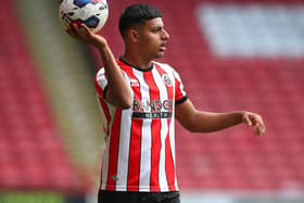 Sheffield United youngster Sai Sachdev will be hoping for a Premier League chance: Simon Bellis / Sportimage