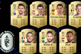Here are the top rated players on FIFA 22.