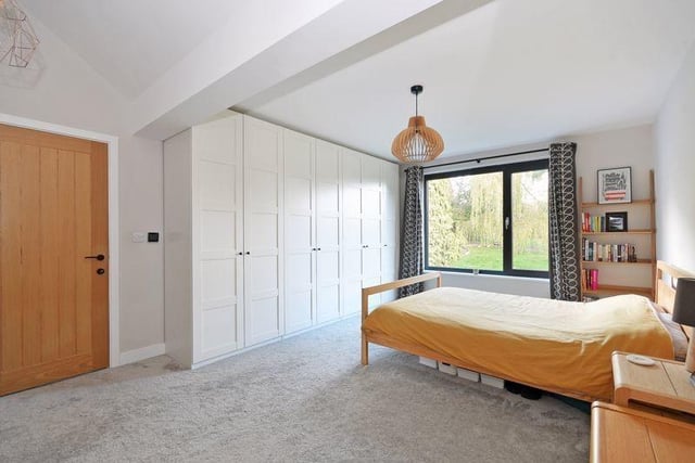 A large master bedroom is always a plus. This one has an en-suite.