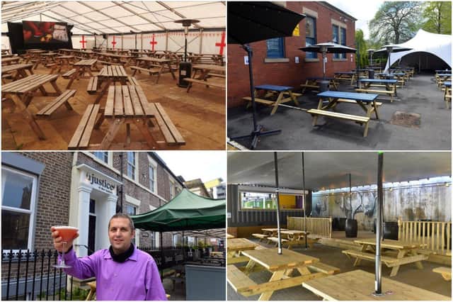 Beer gardens to watch the Euros