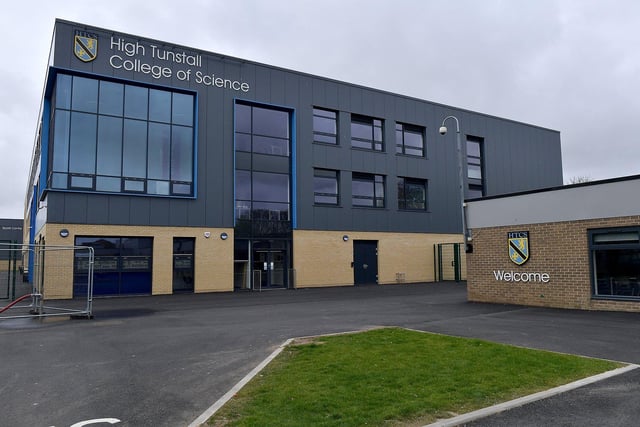 High Tunstall College of Science's new £18m building opened in November 2019.  Picture by FRANK REID