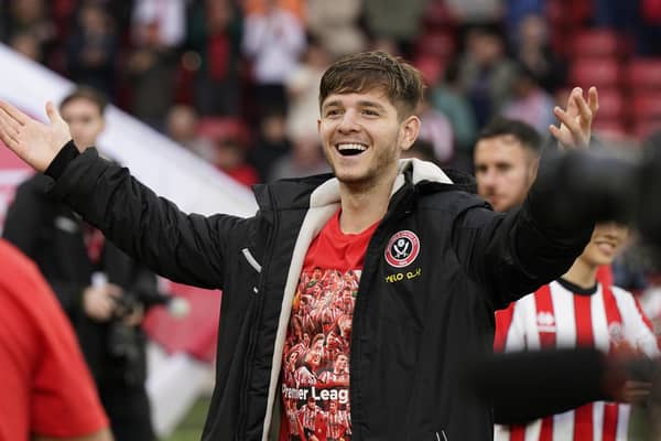 James McAtee also impressed for Sheffield United after arriving from Man City on loan: Andrew Yates / Sportimage