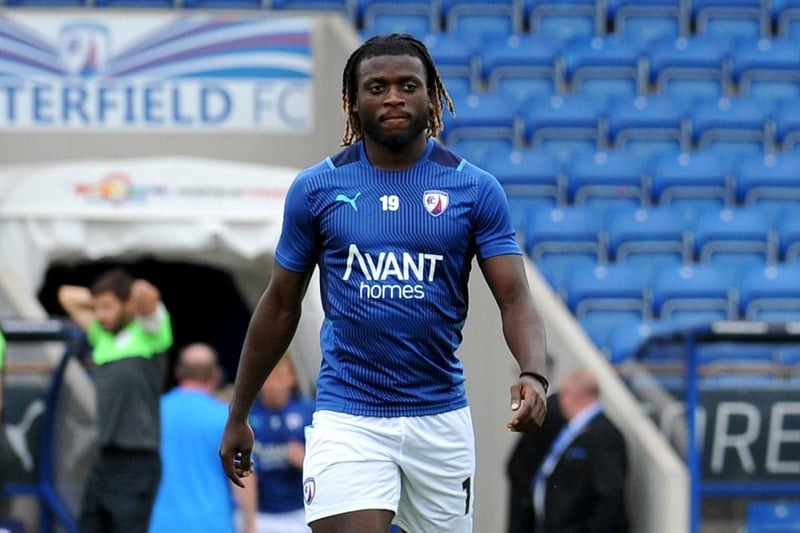 The Spireites will improve on last season's sixth-placed finish following some quality recruitment by manager James Rowe, including the man pictured, Kabongo Tshimanga, who guarantees goals at this level. If Chesterfield can get off to a good start and then welcome back star man Akwasi Asante, then who knows what could happen.
