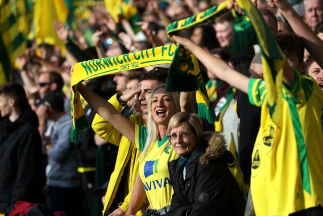 Despite their on-field struggles this campaign, Norwich City fans have consistently turned up in their large numbers.