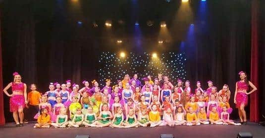 Funky Dance Fever's 'Magic of Dance' show for Paces charity.