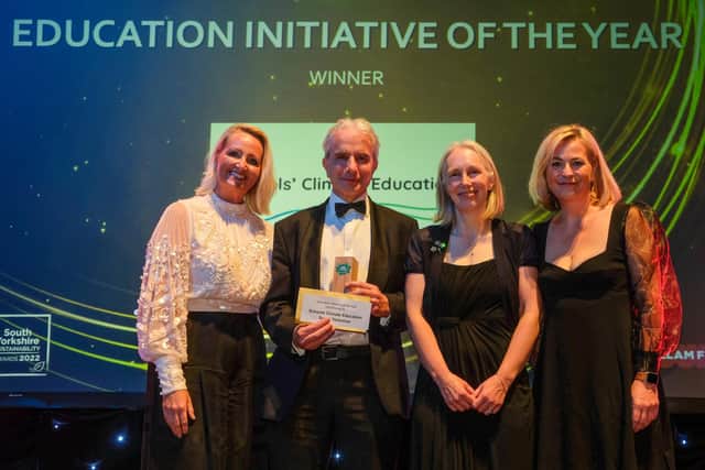 South Yorkshire Sustainability Awards. Education Award winner Schools Climate Education South Yorkshire
