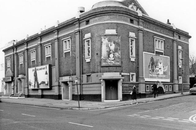 The Star Picture House, at the junction of Ecclesall Road and William Street, in 1974. It opened in 1915, closed as a cinema in 1962 before reopening as a bingo hall. It closed for good in 1984 and was demolished in October 1986.