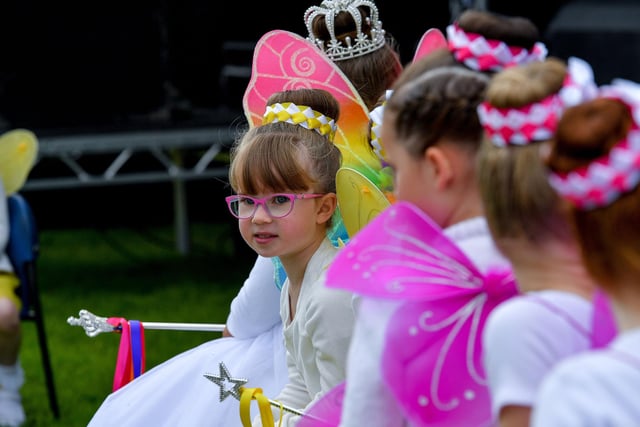 One of the fairies at the gala day.