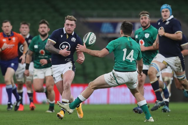 The captain's attacking instincts have been reined in for much of the autumn series but he looked as if he'd been let off the leash in Dublin, particularly in the first half where he produced some thrilling runs. Quieter second period. 7