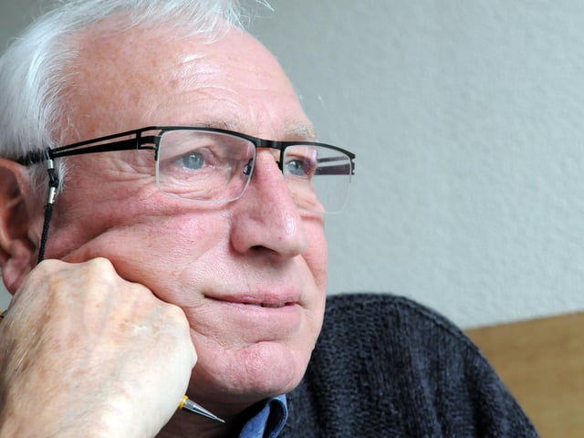Born in 1940, Olley attended Westoe Secondary Modern School. He found fame after becoming an artist and sculptor. He is best known for humorous drawings such as The Westoe Netty.