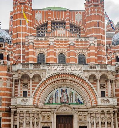 James Francis Bentley, from Doncaster, was an established architect responsible for designing The Westminster Cathedral, in London, the largest Catholic church building in England and Wales and the seat of the Archbishop of Westminster. It was built in 1903 with the highest tower reaching 87m.