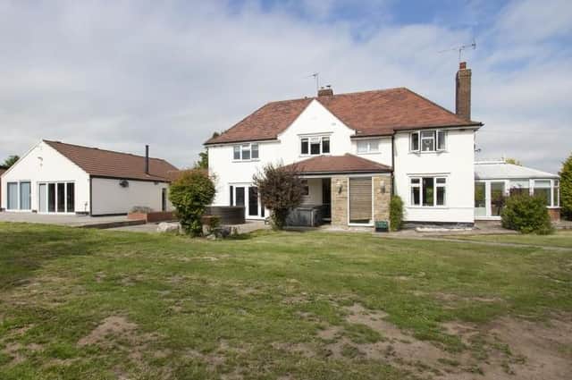 The four-bedroom property boasts an adjourning one-bedroom annexe.