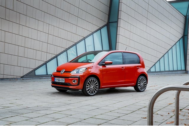 Average premium: £365.14. Surprisingly, VW's tiny city car costs more than its massive camper van to insure, but not by much. The Up is an ideal runaround for city-dwellers with its compact footprint and nippy, economical engine