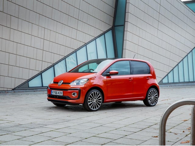Average premium: £365.14. Surprisingly, VW's tiny city car costs more than its massive camper van to insure, but not by much. The Up is an ideal runaround for city-dwellers with its compact footprint and nippy, economical engine