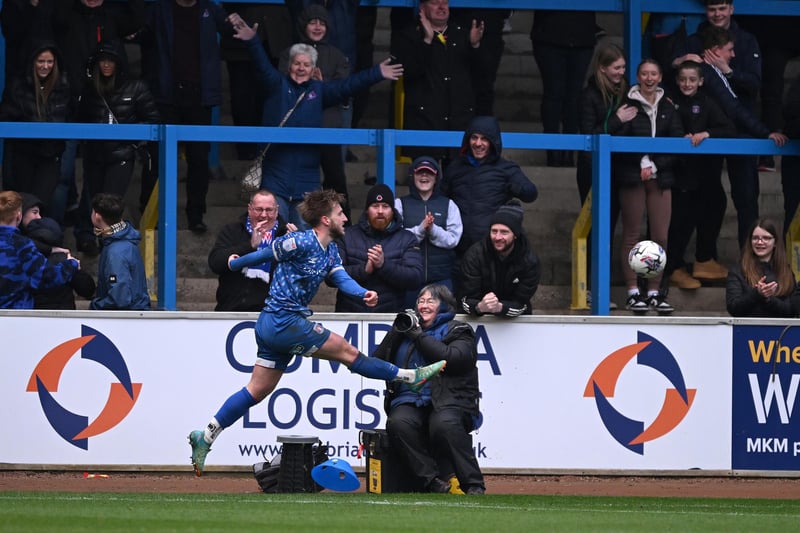Relegation: Carlisle are set to finish bottom with 29 points from their 46 fixtures, securing only six wins. 