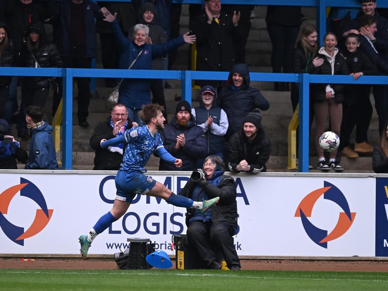 Carlisle sit bottom of the league with ten points and three wins from their 17 games. 