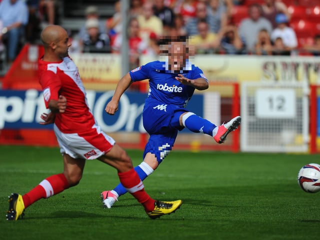 a). Luke Rodgers. b). Johannes Ertl. c). Gábor Gyepes. d). Jon Harley. (Photo by Mike Hewitt/Getty Images)