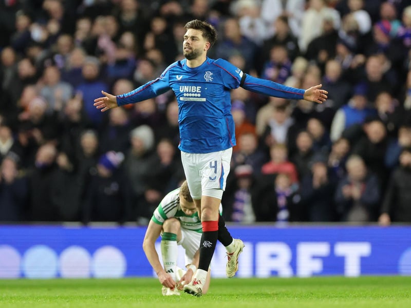 The Dutch defender picked up his sixth booking of the season in the 3-3 draw with Hibs at Easter Road, though he is not facing a suspension with his his sixth booking coming in his 20th match - he'll need to hit 12 before he gets a ban. 