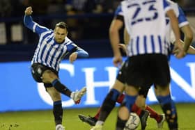 Lee Gregory scored Sheffield Wednesday's third and final goal of the game against Sunderland at Hillsborough on Tuesday night