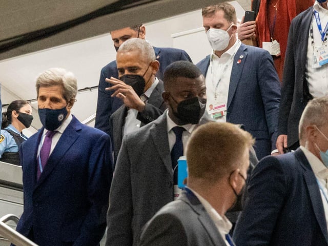 Barack Obama at COP26