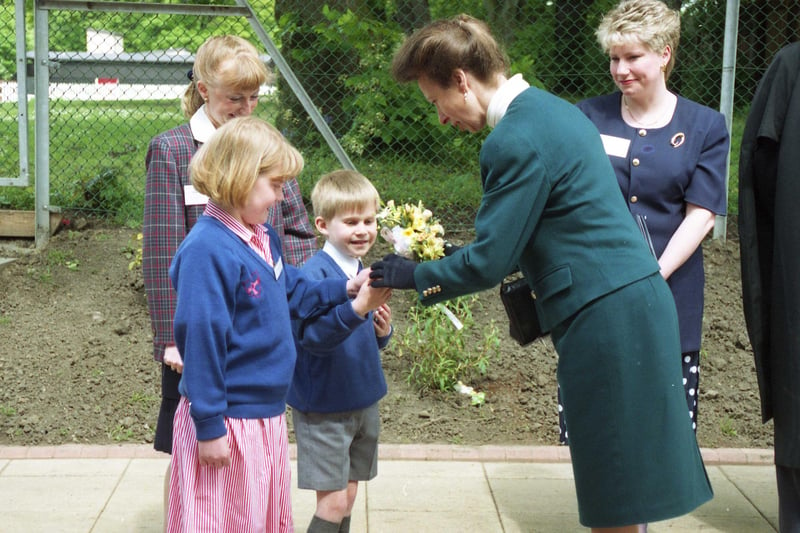 The Princess Royal was in Sunderland to open a new school at Ashbrooke in May 1994. Did you get to meet her?