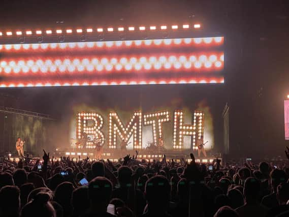 Bring Me The Horizon performed in Sheffield on Friday night.