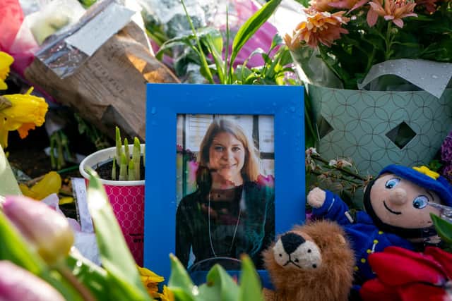 Statements will be made over the next few days after Wayne Couzens was today handed a whole life order for the killing of Sarah Everard, but we need action, not just words. Photo by: Ming Yeung/Getty Images.