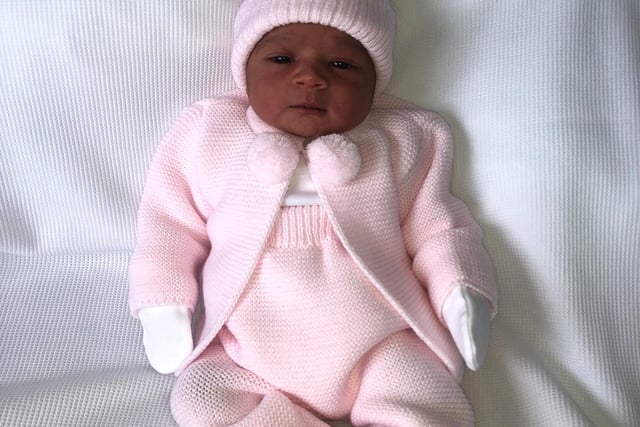 Baby Halle arrived on 9 May, born to mum Kayleigh