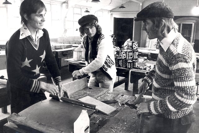 Job creation sheme at Meynell Youth Club, Sheffield, March 1976