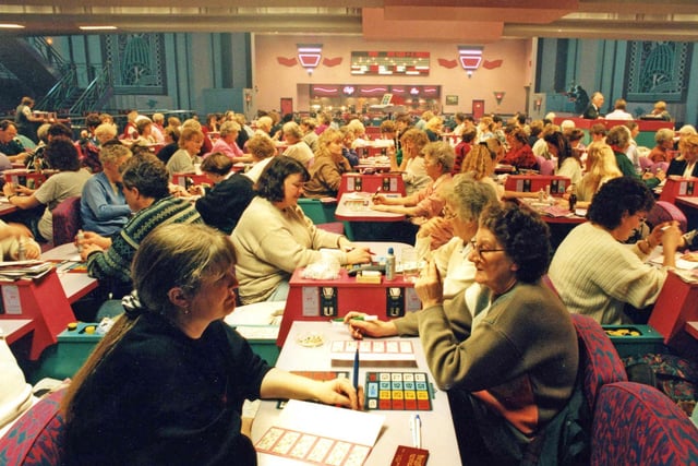 The Savoy Bingo at Southwick in January 1996. Does this bring back great memories?