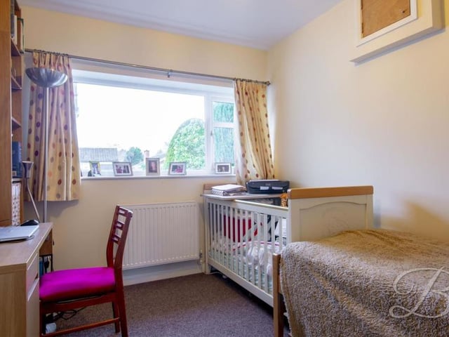 The third bedroom is smaller, but still big enough to be adapted if necessary. It could even be used as an office.