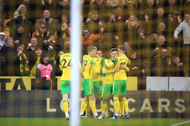 Norwich currently sit outside of the relegation zone, but Dean Smith’s side are tipped to lie bottom come May.