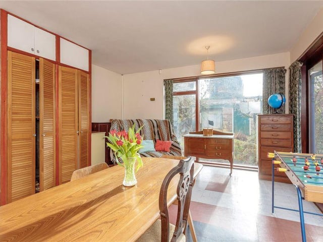 The breakfast room also has doors leading out to the rear garden