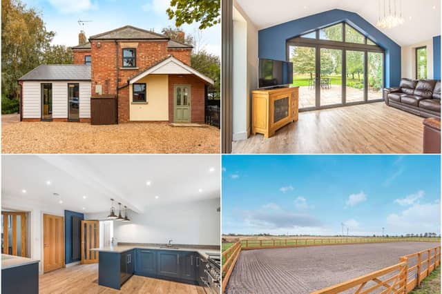 The property, which also features a one bedroom annexe, is on the market for a guide price of £650,000