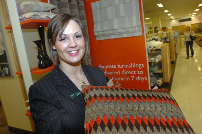 Furnishing adviser Megan Davison in 2009.