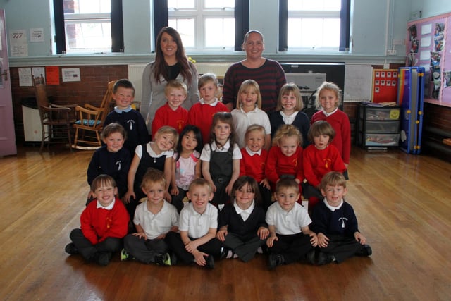 Reception class  in 2013