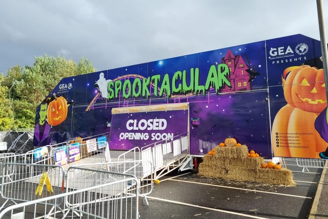 The Spooktacular opened yesterday.