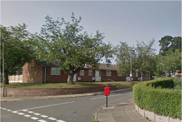 Police raided an address in Symes Gardens, Cantley, Doncaster