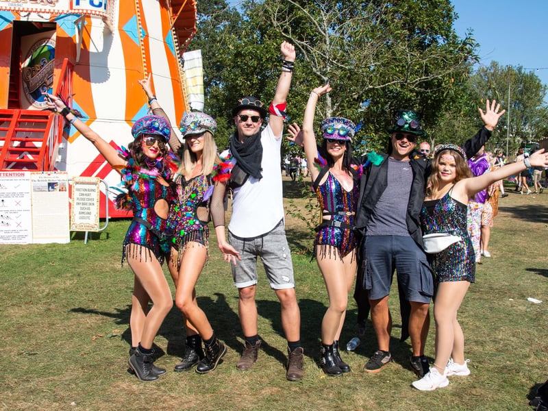 People having fun at the Isle of Wight Festival. Picture: Emma Terracciano