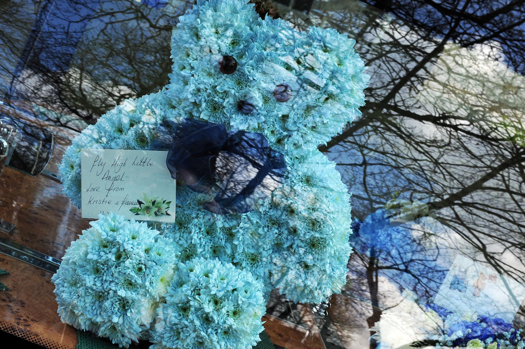 Funeral of Keigan O'Brien at St Laurence's Church, Adwick-le-Street.