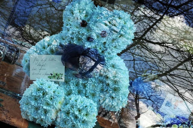 Funeral of Keigan O'Brien at St Laurence's Church, Adwick-le-Street.