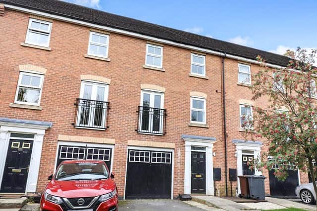 This three bedroom town house on Oxclose Park Way, Halfway, is on the market at £237,500. For details visit https://www.purplebricks.co.uk/property-for-sale/3-bedroom-town-house-sheffield-1273383