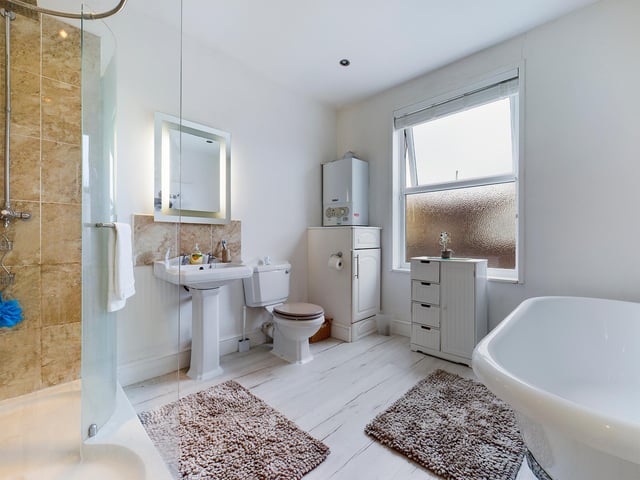This two-bedroom house is Vernon Road, Portsmouth, is on the market for offers in the region of £250,000. It is listed by Chinneck Shaw