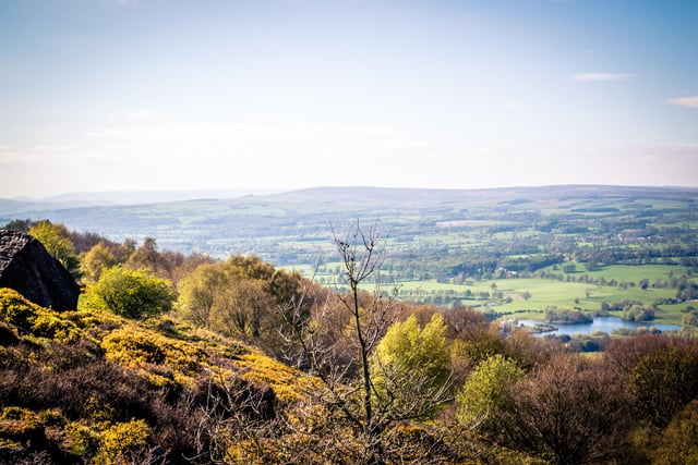 Ten miles northwest of Leeds city centre, this popular walking route overlooks the town of Otley and boasts a range of woodland paths, hilly routes and themed trails. Dogs are allowed off the lead.
