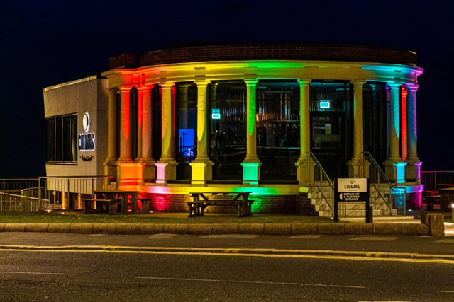The Ocean Road branch of Colmans has launched a Colmans at Home service where people can click and collect their chippie teas or order for delivery within a three mile radius of the shop. Meanwhile, Colmans Seafood Temple will be lit in the colours of the rainbow every night during lockdown to show support for the NHS.