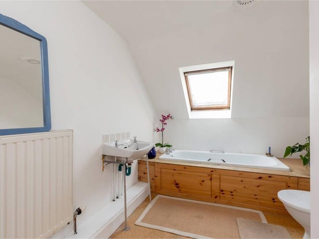Second floor bathroom.