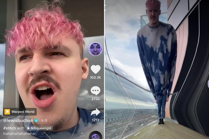 @lewisbuchan is hands down the most handsome man on TikTok. He has 150,000 followers and over five million likes.