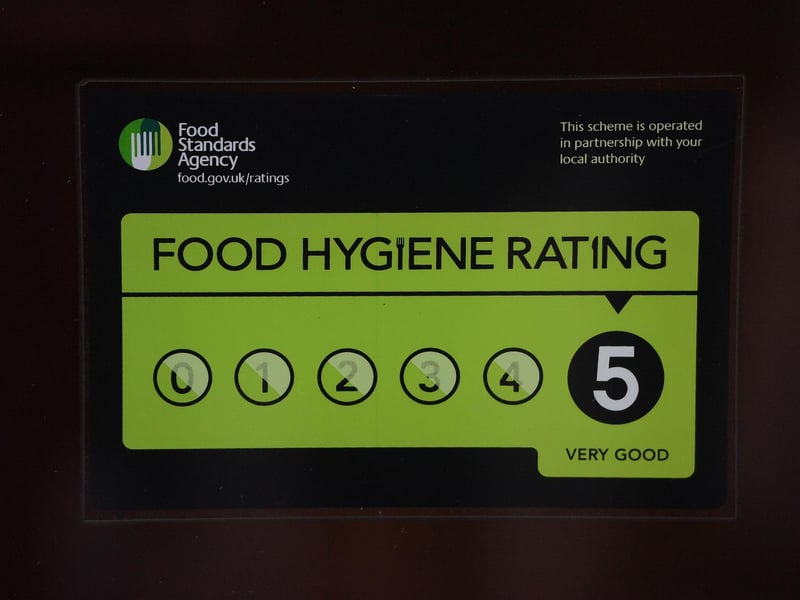T By The Sea, a restaurant, cafe or canteen at Unit 44t, Victoria Quay, Weevil Lane, Gosport was given the maximum score of five after assessment on October 1, the Food Standards Agency's website shows.