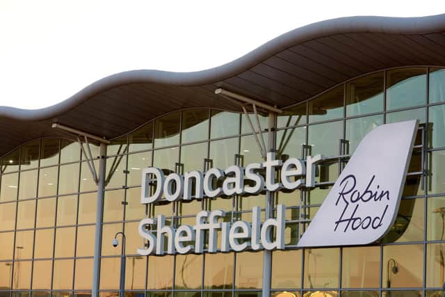 Doncaster Sheffield Airport has flights to Naples.