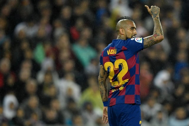 As Newcastle United continue to be linked with a host of world class talents, the bookies have made them third favourites to sign Barcelona's Arturo Vidal, behind Internazionale and AC Milan. (Paddy Power). (Photo by OSCAR DEL POZO/AFP via Getty Images)